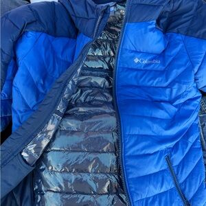 Columbia Two-Tone Blue Quilted Jacket